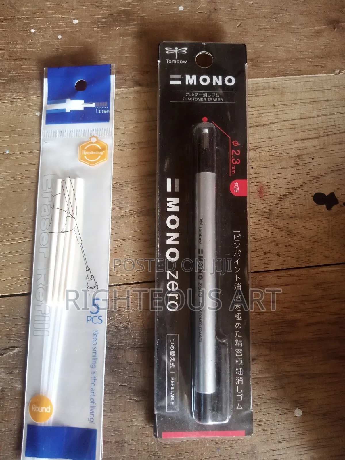 Tombow Monozero Eraser With 5pcs Refill Eraser