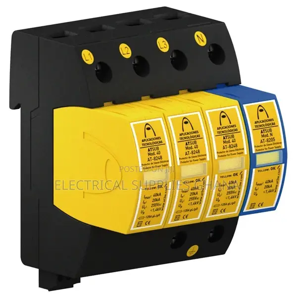 Surge Protection Device Atsub-4p-Nr 40 Tt