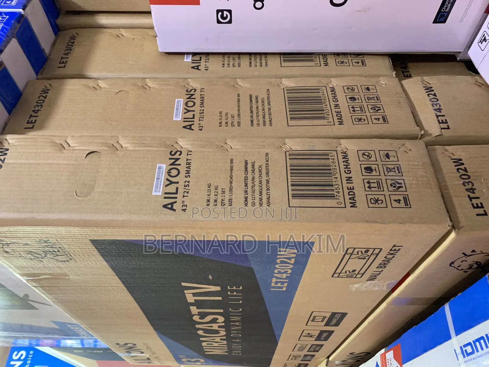 Ailyons 43” I Cast Digital Satellite Tv