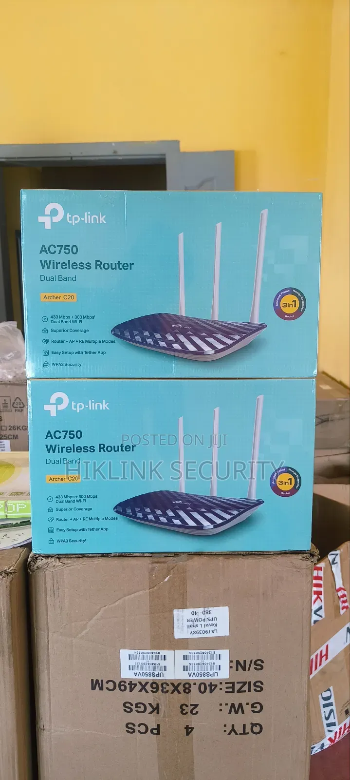 Tp-Link Archer C20 Dual Band Wifi Router