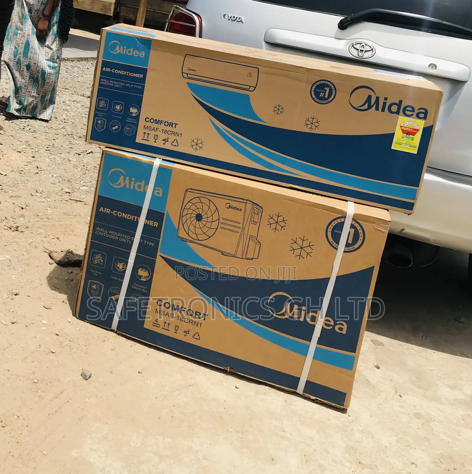 Best and Fast 2.5 Horse Power Split Type Midea White AC