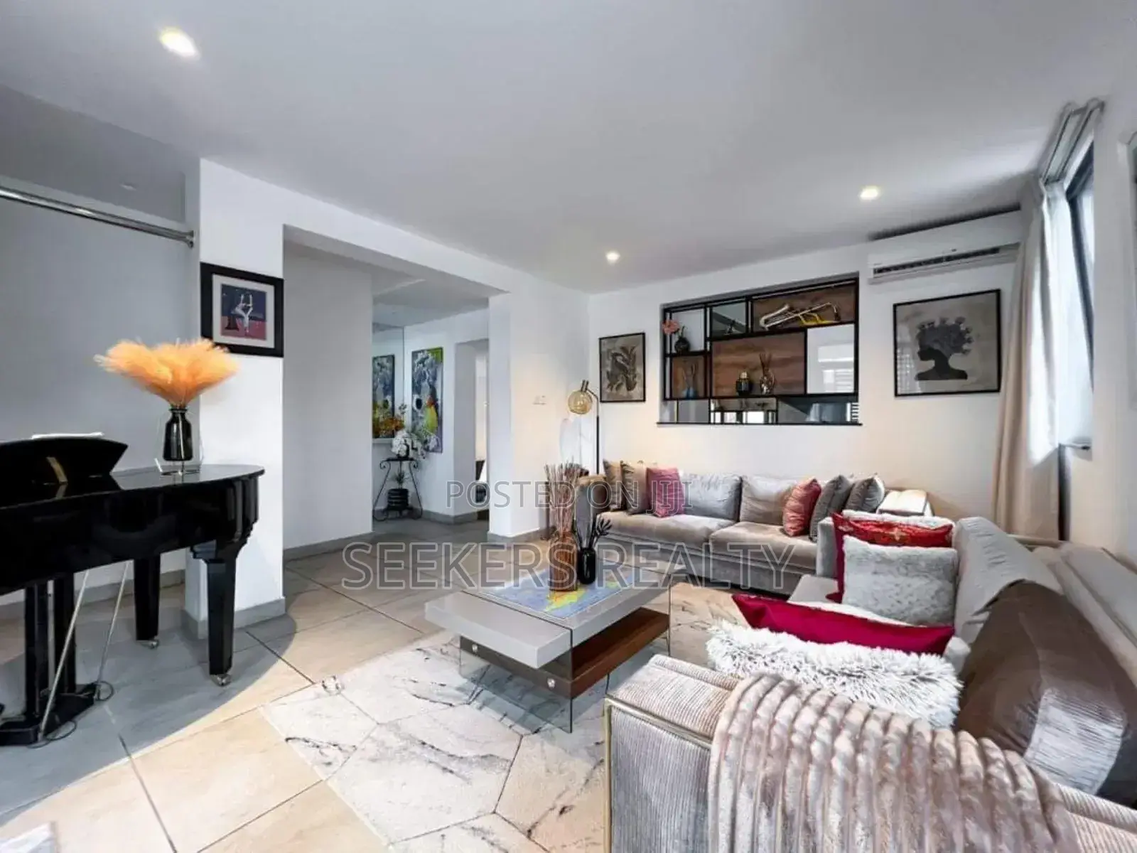 Furnished 5bdrm Townhouse/Terrace in Seekers Realty, Cantonments