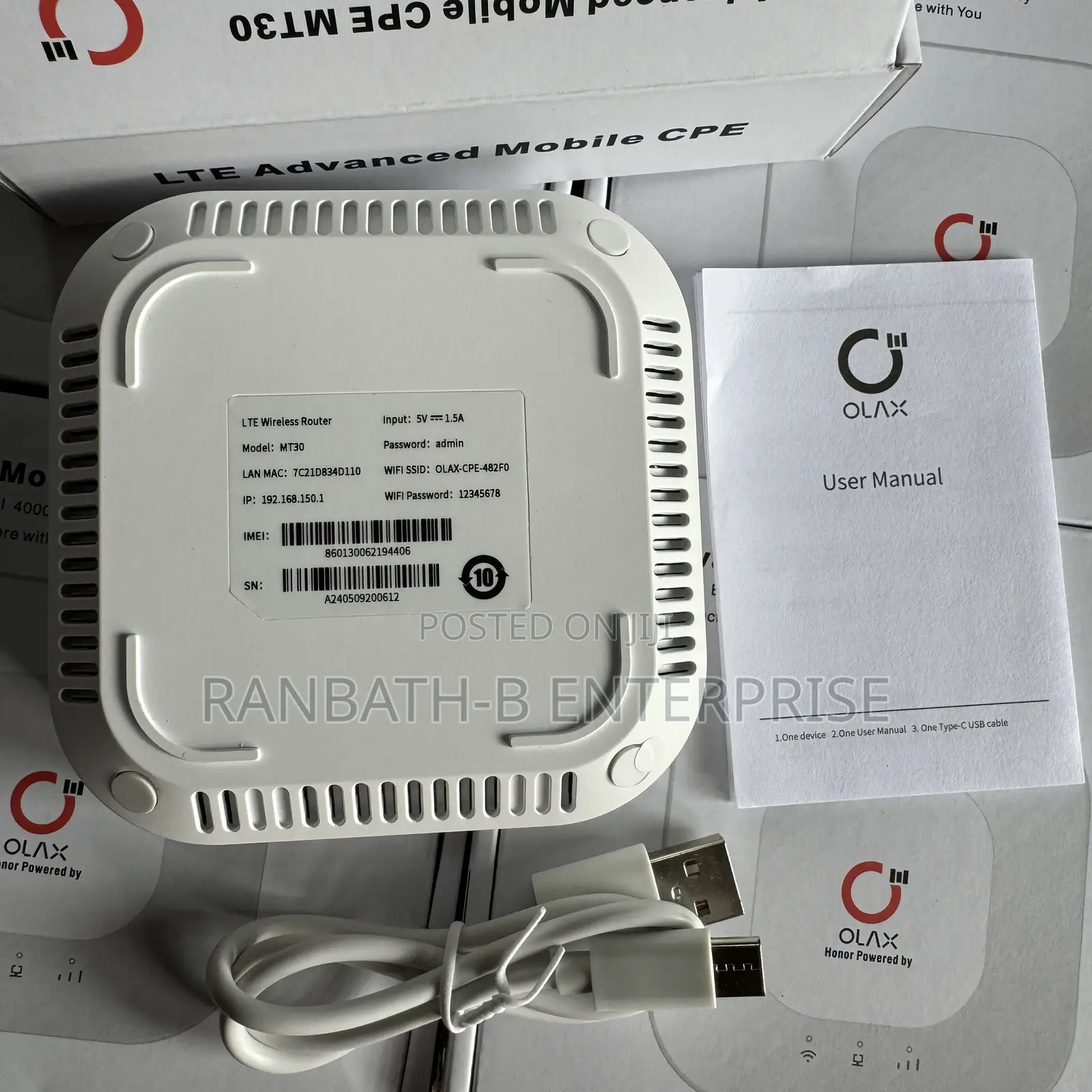 MT30 LTE Advanced Mobile CPE Router