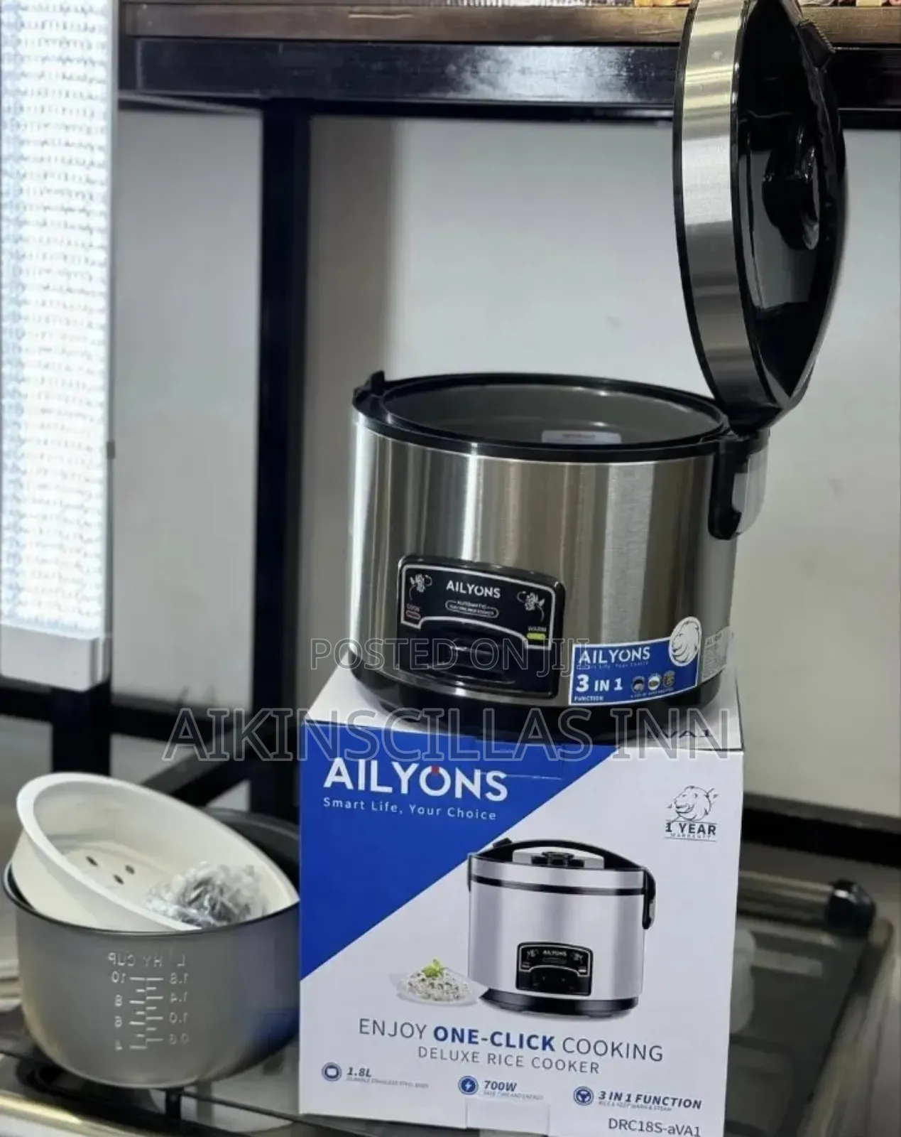 Ailyons Rice Cooker