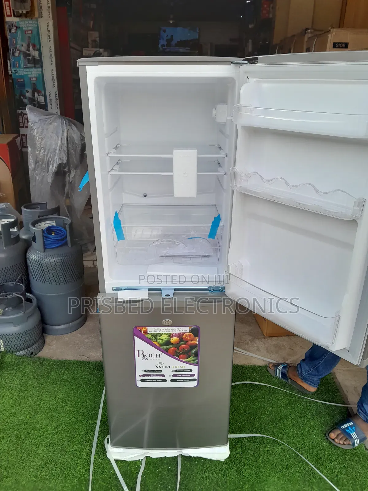 Roch Durable Double Door Fridge 140 Litres