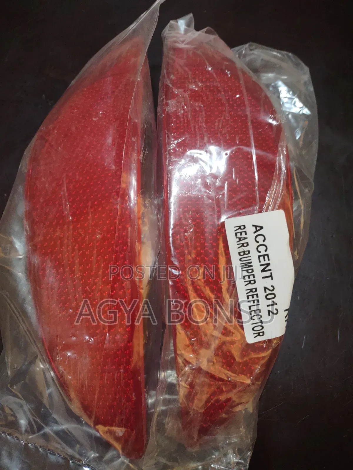 2012 13 14 16 2017 Hyundai Accent Bumper Reflector Light