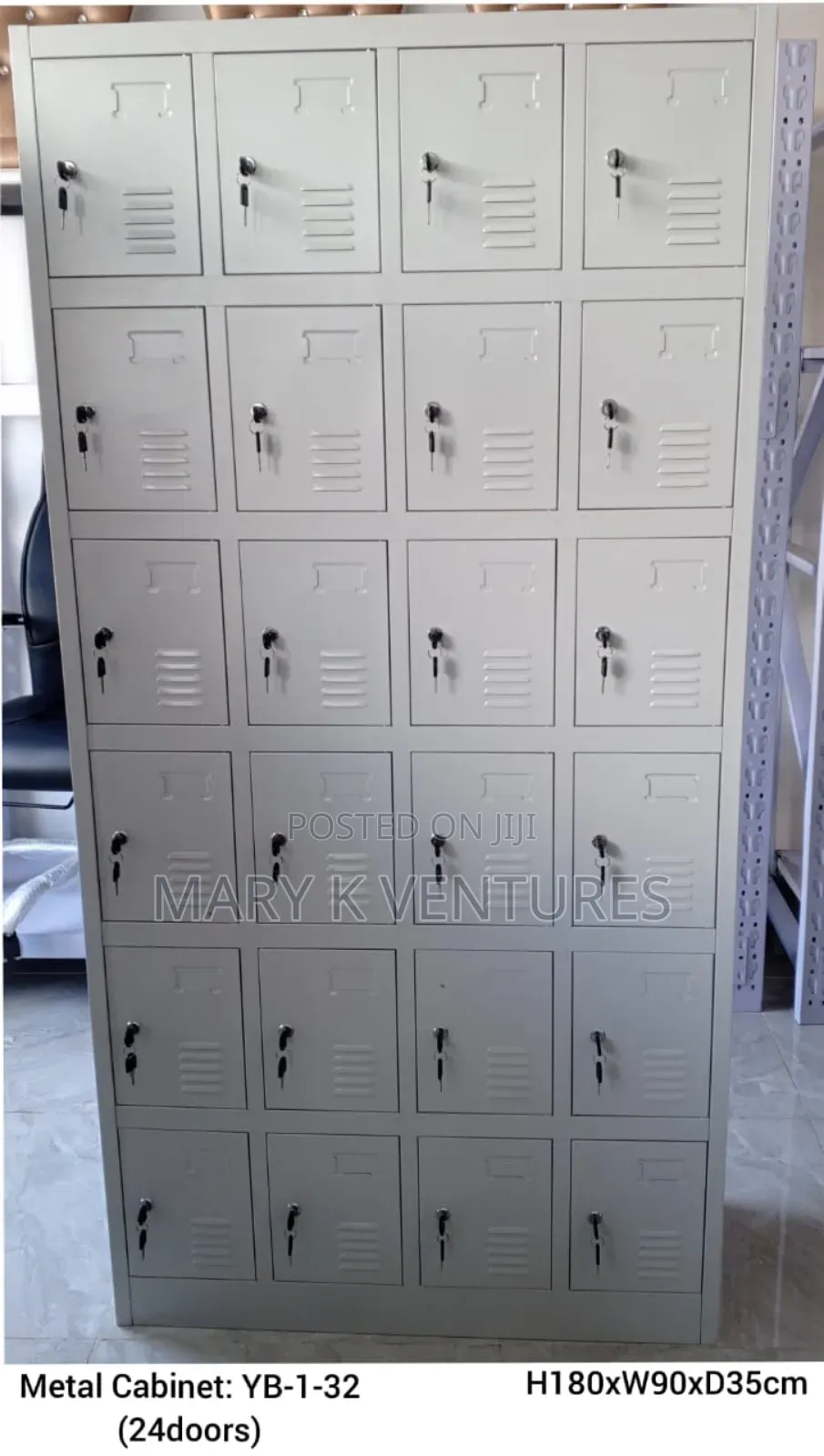 24 Doors Metal Cabinet