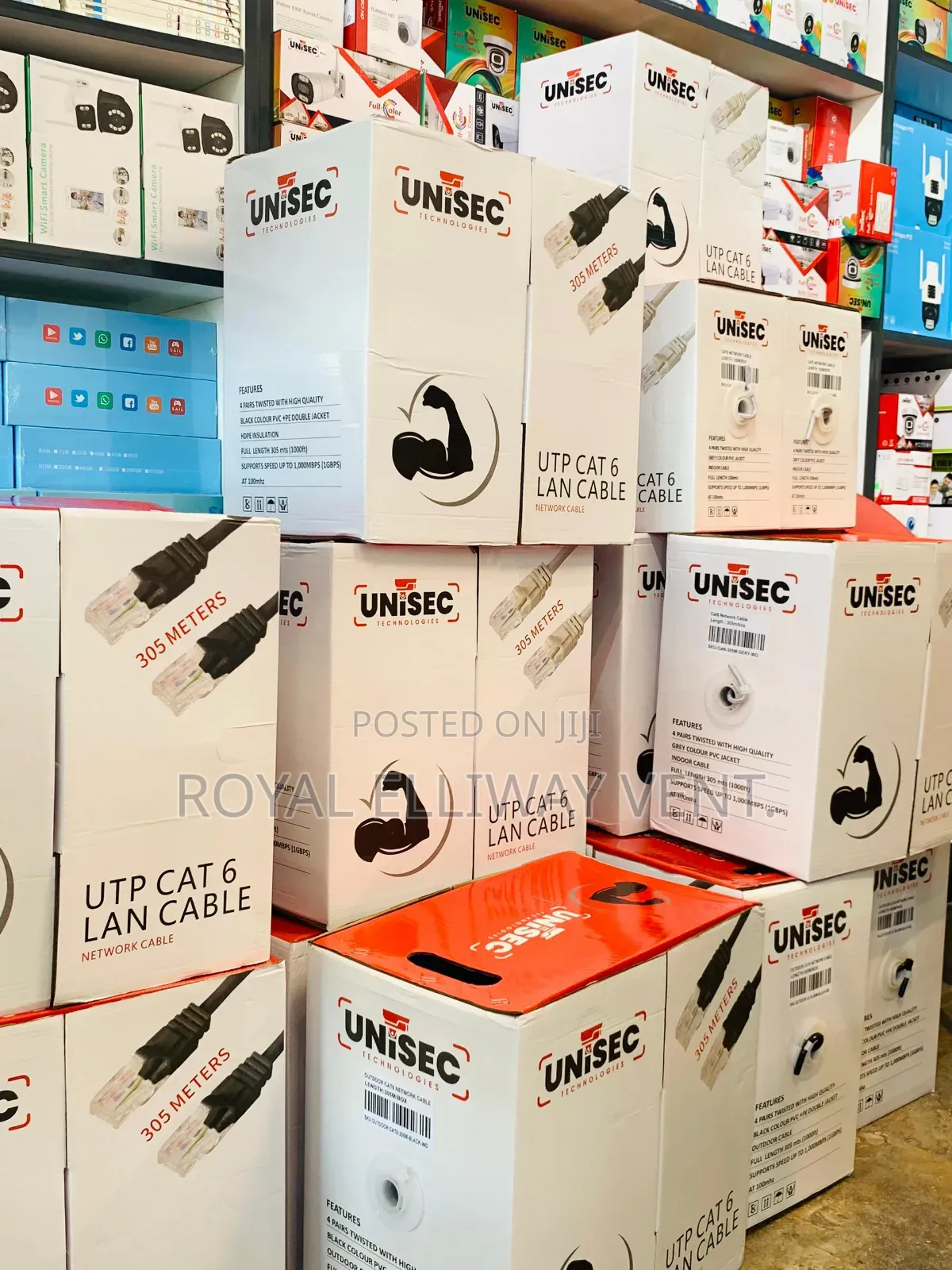 Unisec Cat 6 Cable