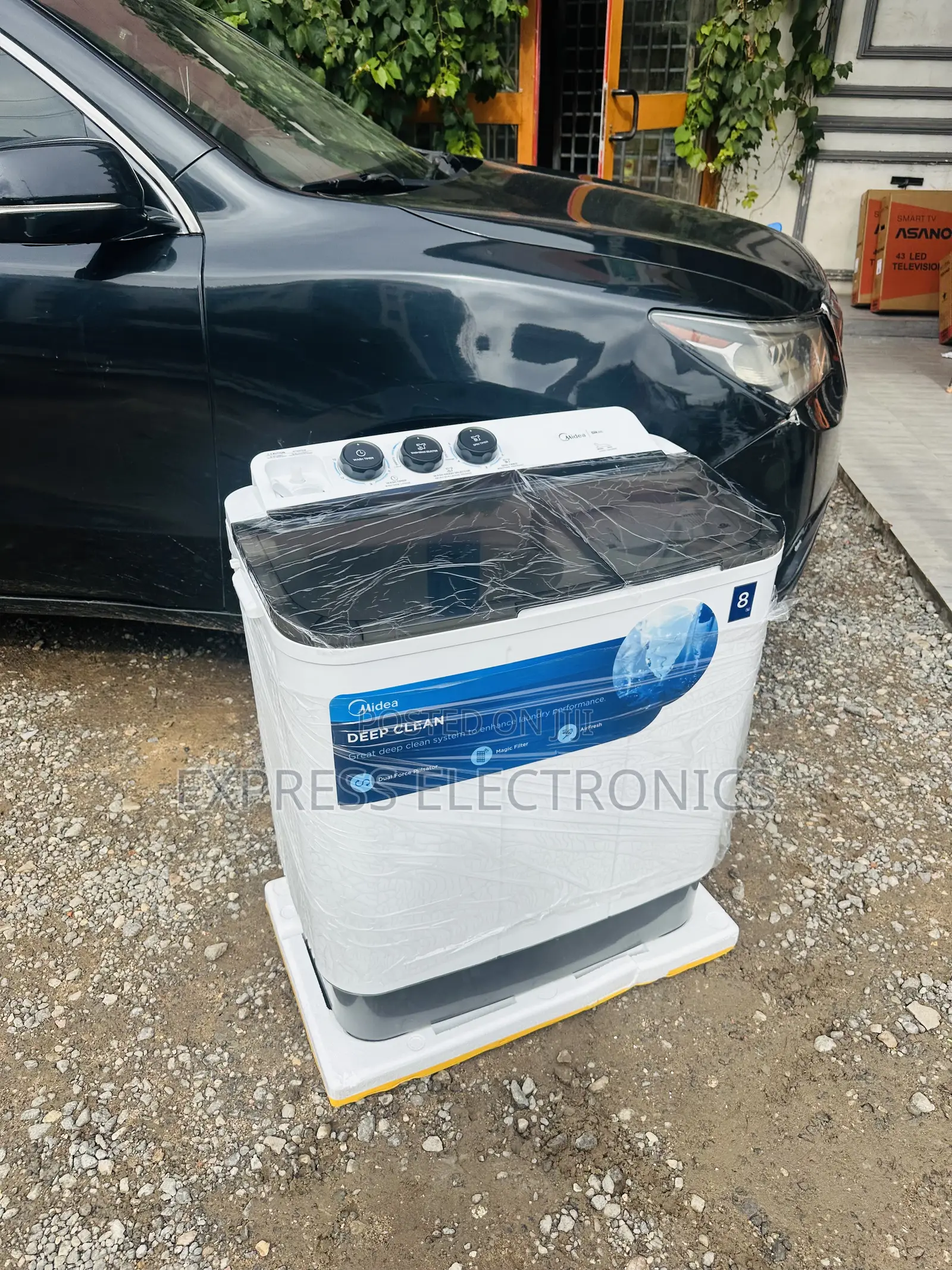 Easy to Use 8kg Topload Washing Machine Topload Twintub