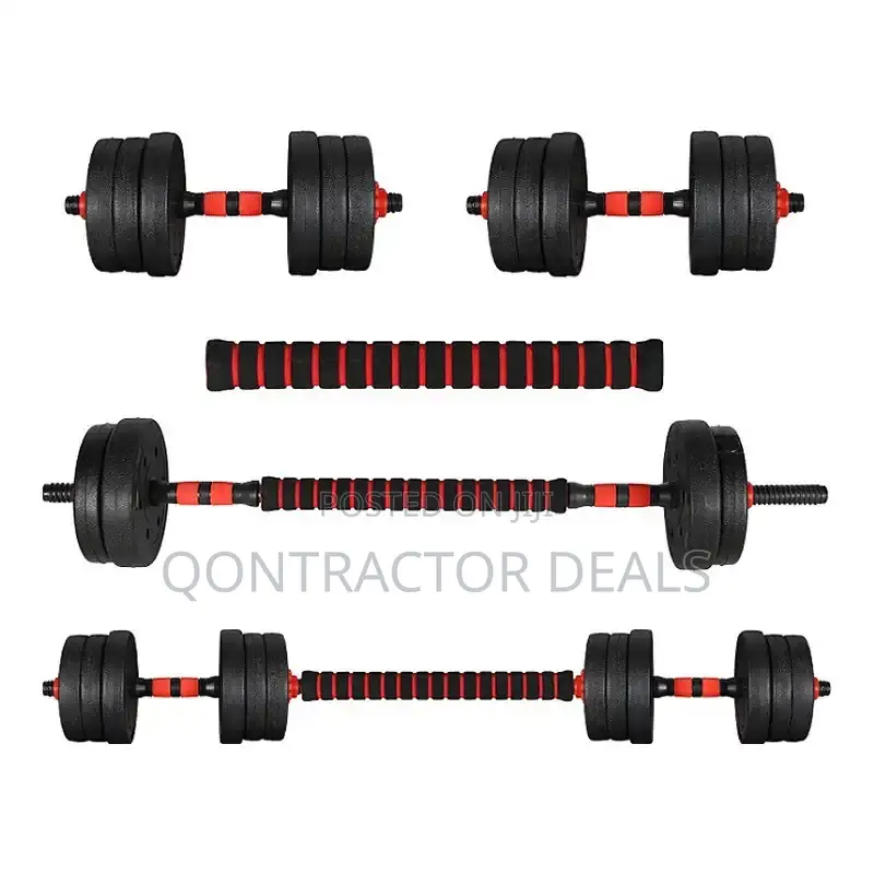 Qontractor Deals 3 in 1 20kg Adjustable Dumbbell Set