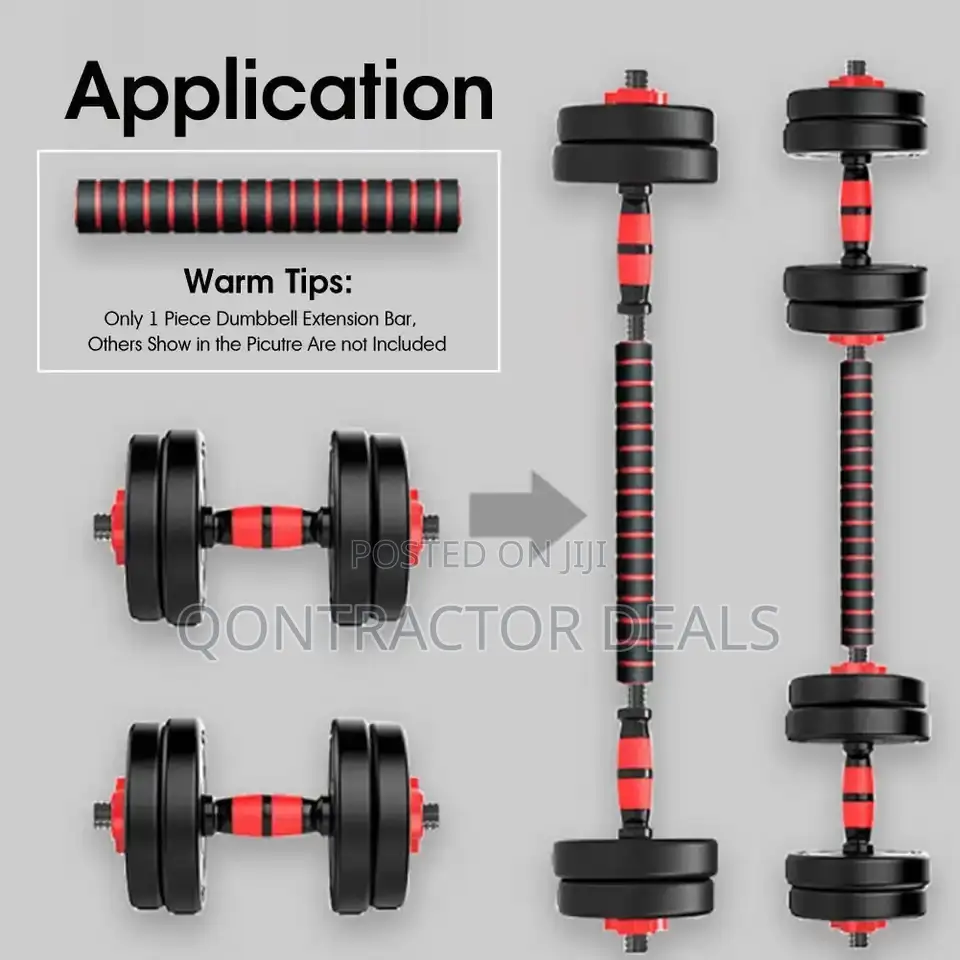 Qontractor Deals 3 in 1 20kg Adjustable Dumbbell Set