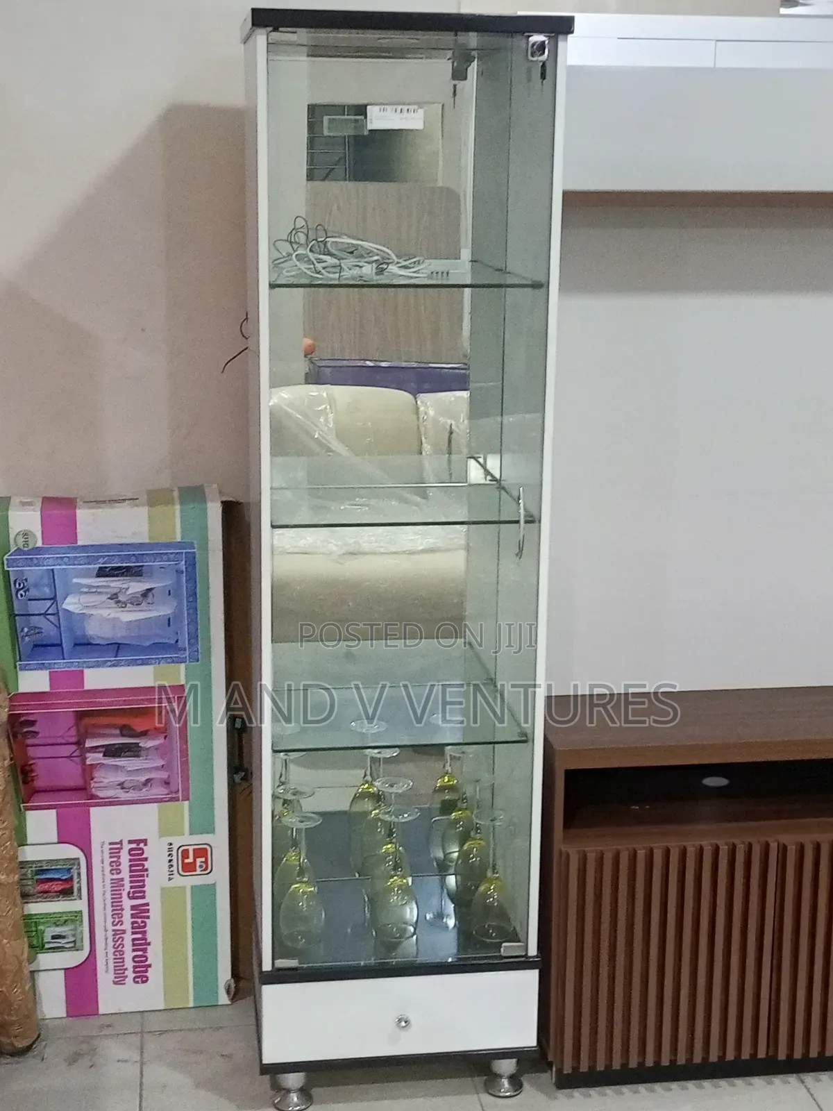 Hotel Wine Glass Cabinet