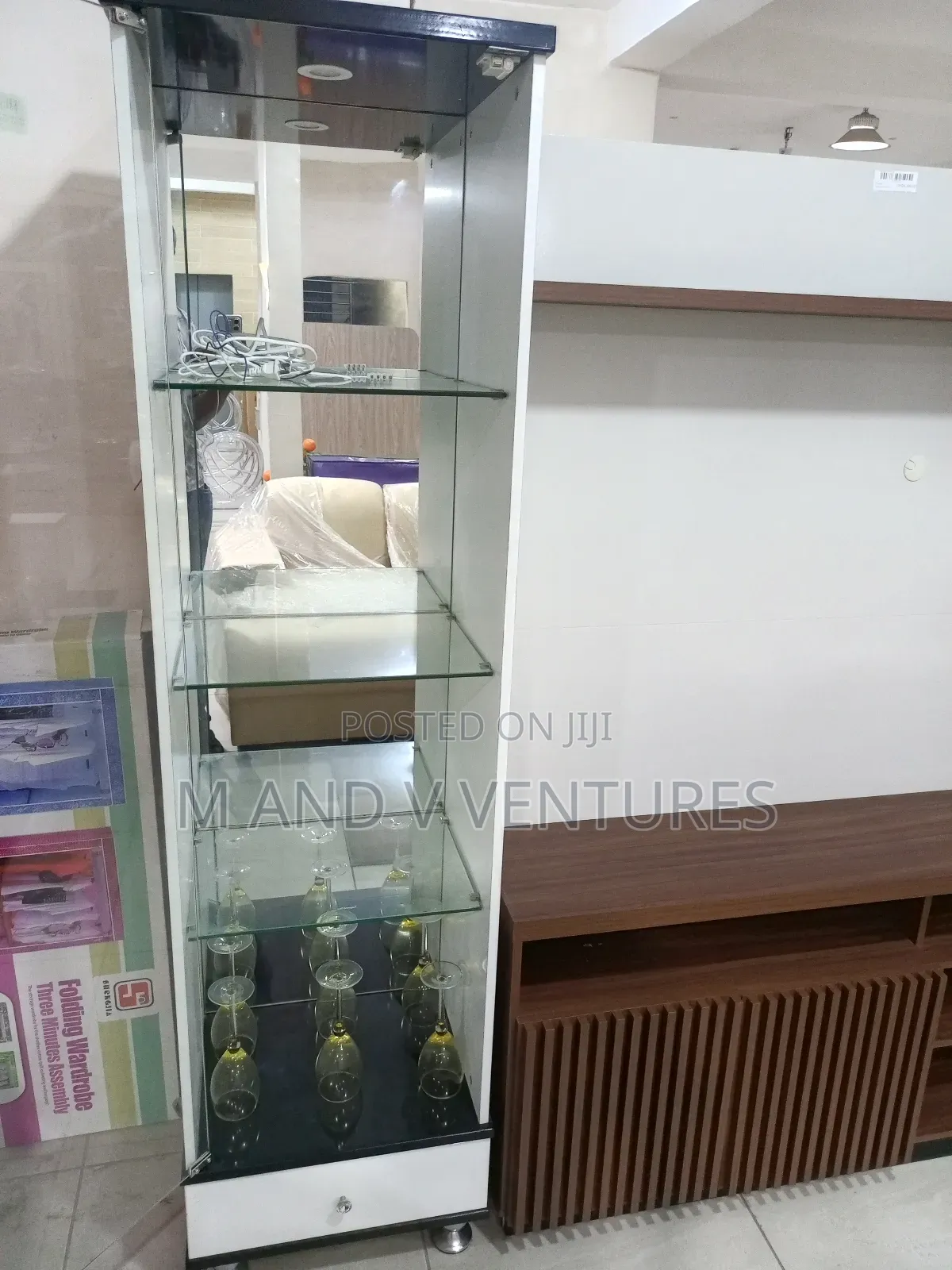 Hotel Wine Glass Cabinet