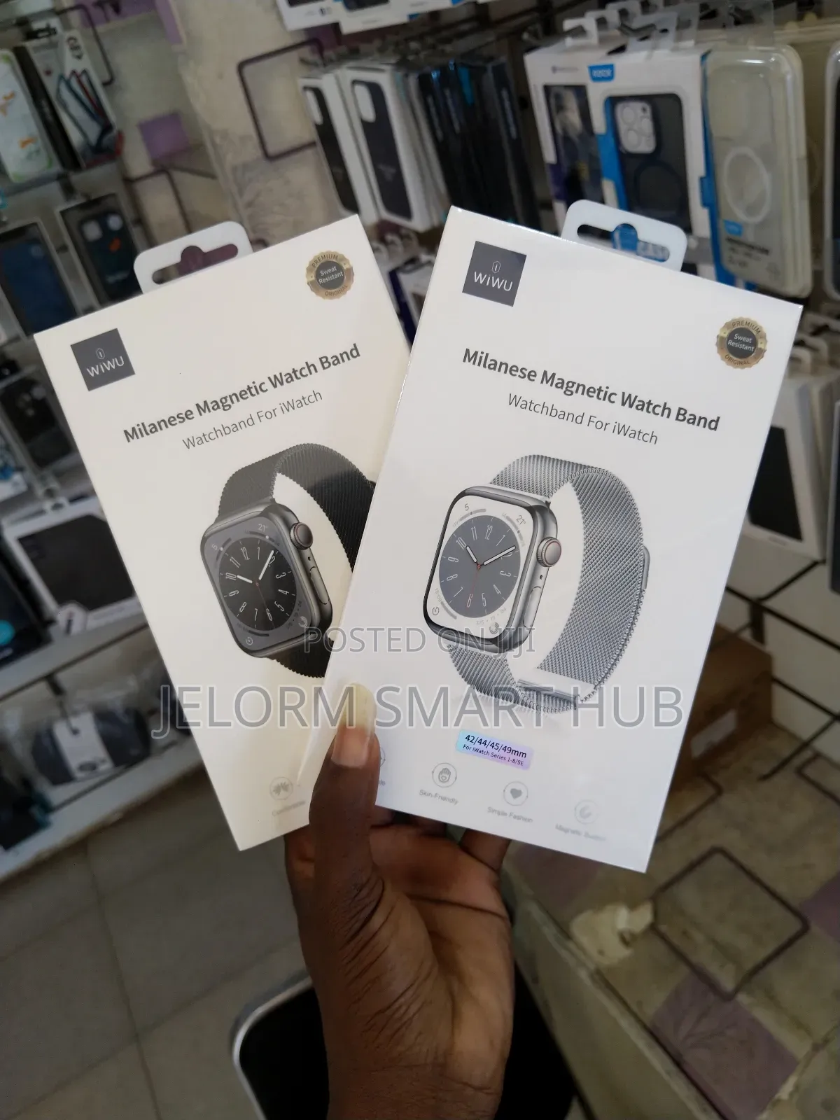 Milanese Magnetic Watch Band
