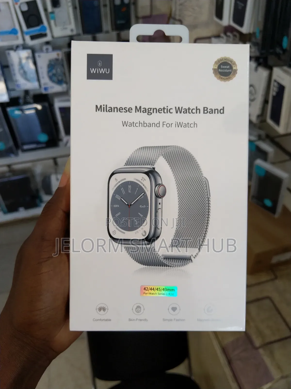 Milanese Magnetic Watch Band