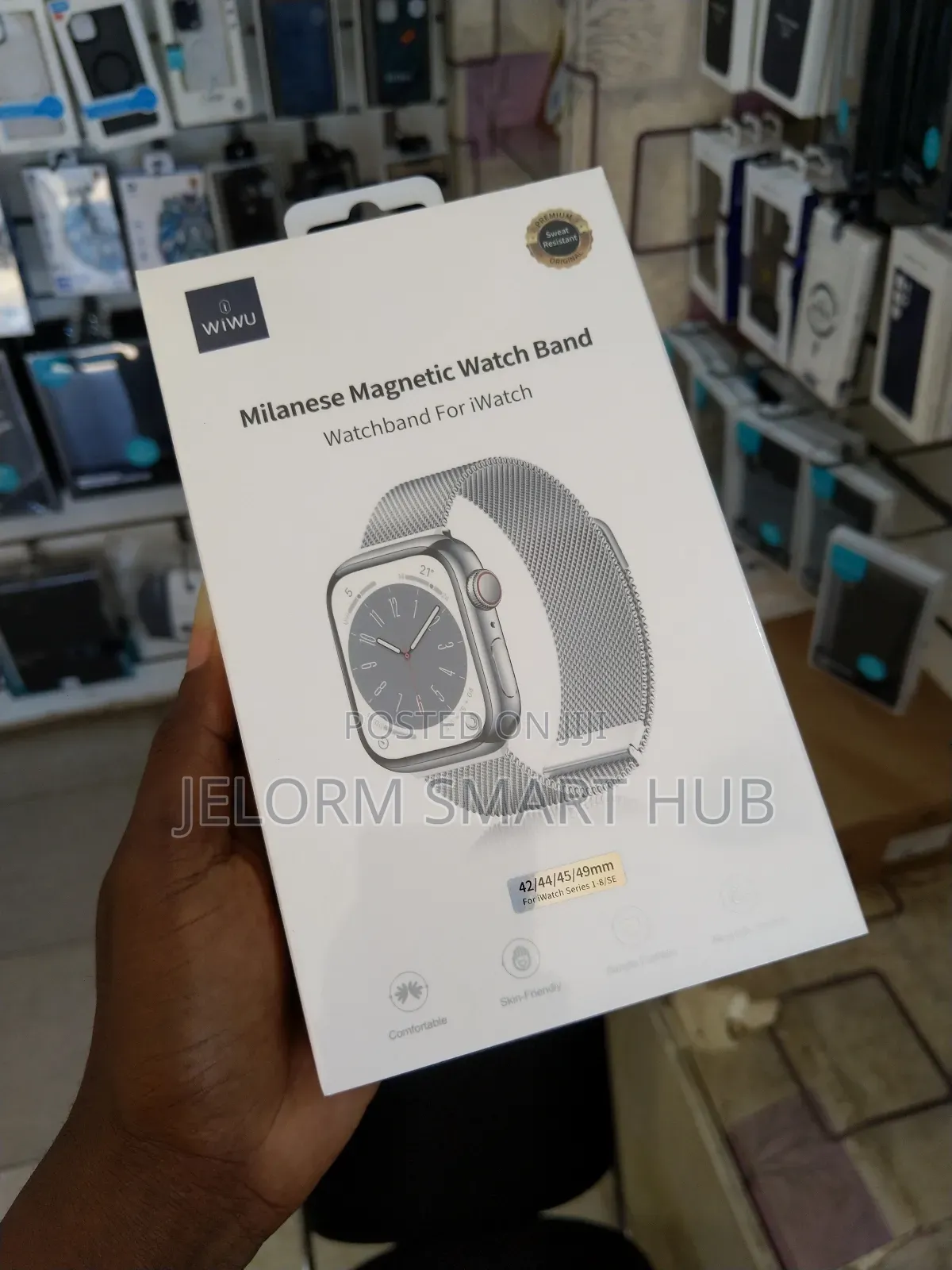 Milanese Magnetic Watch Band