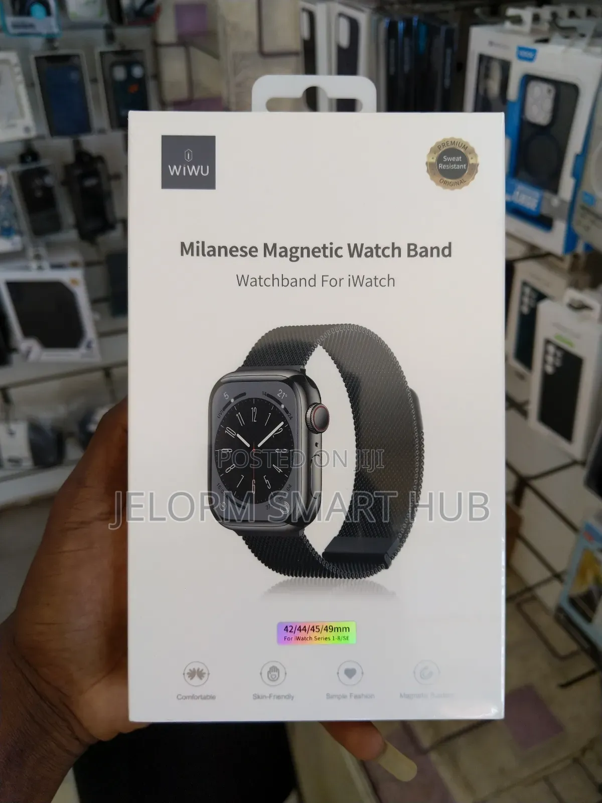 Milanese Magnetic Watch Band