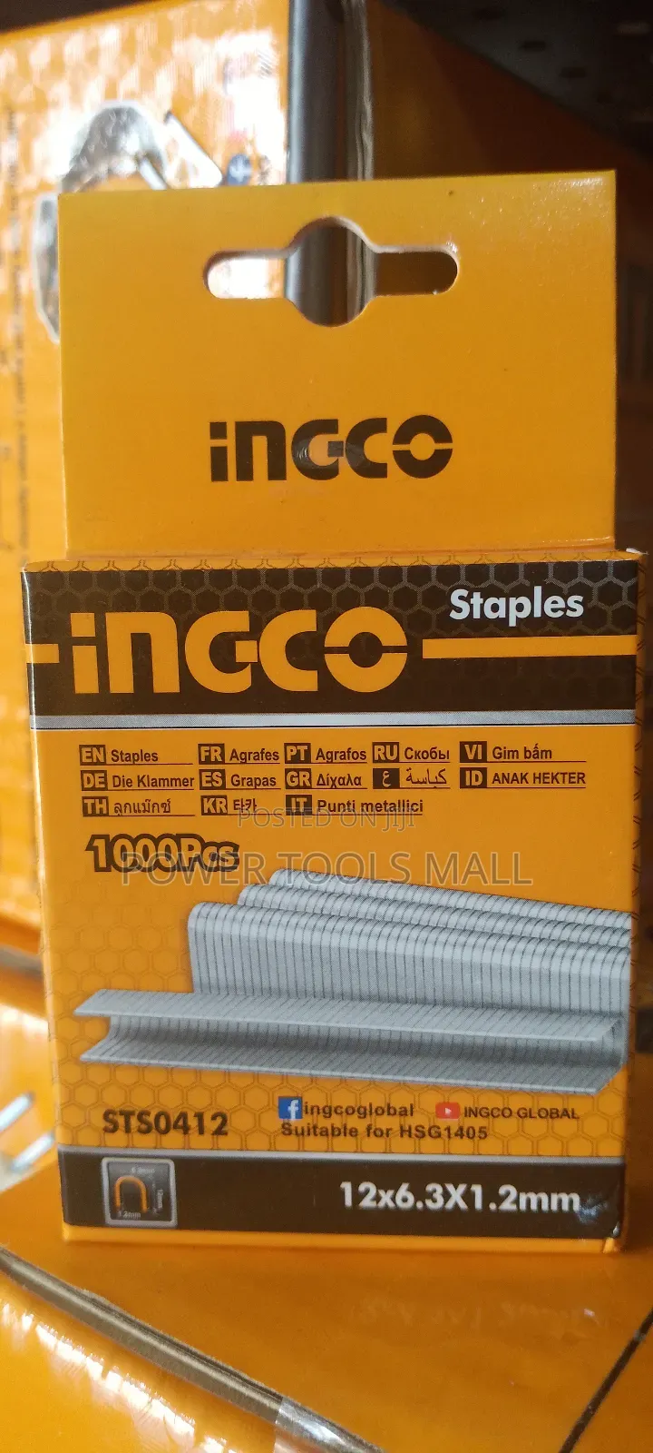 Ingco Staples STS0412