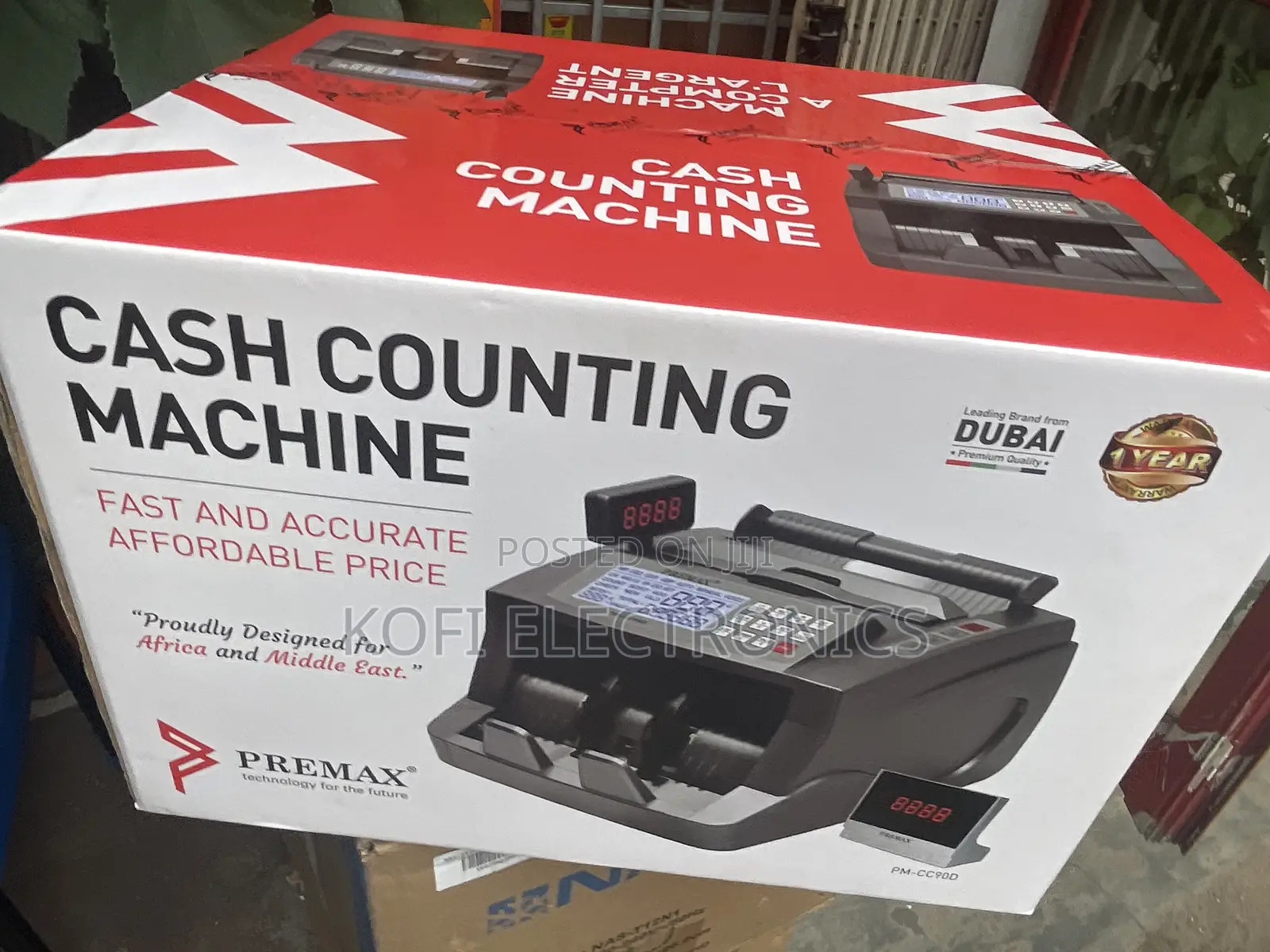 Premium Model-Premax Cash Counting Machine, PM-CC90D