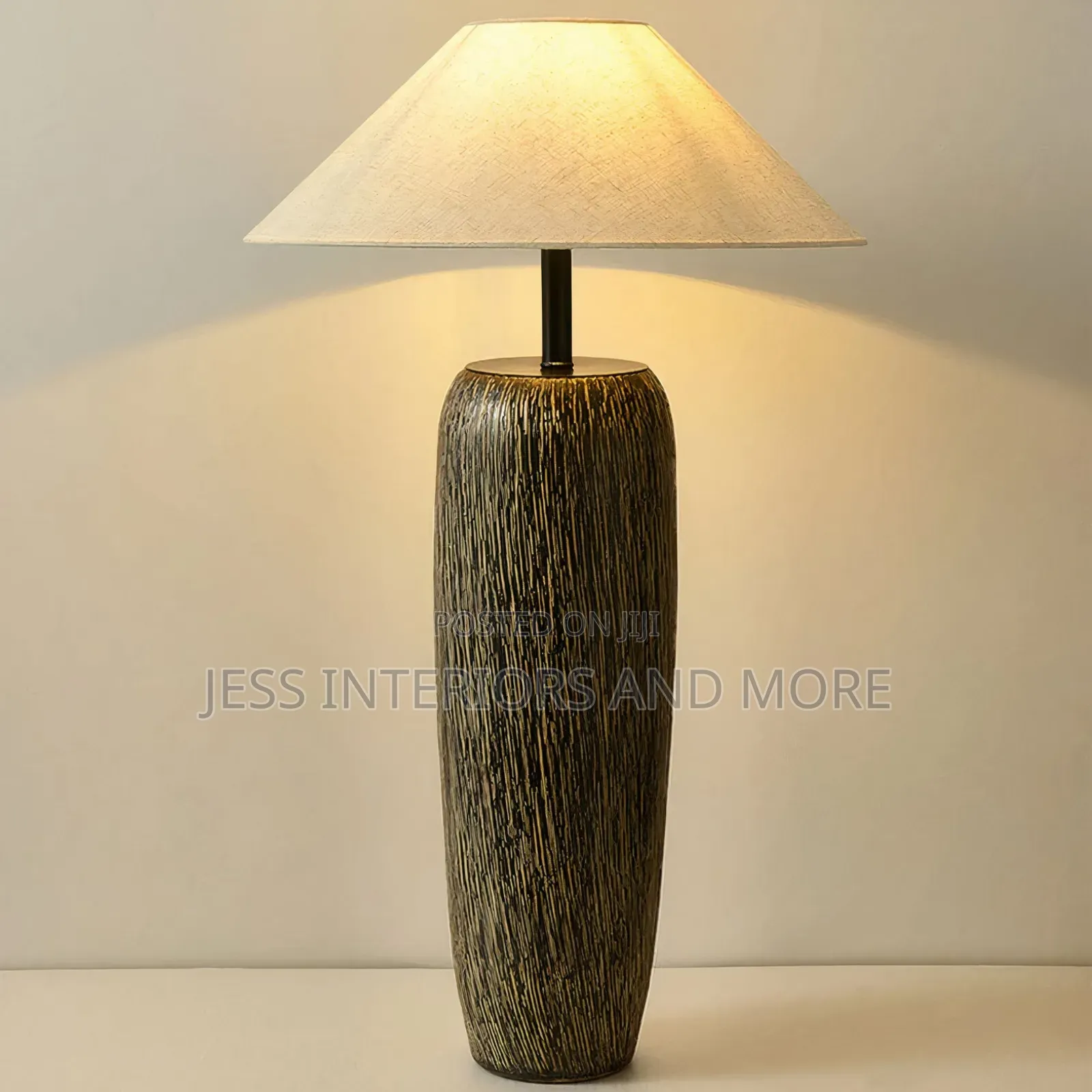 Pottery Lamp