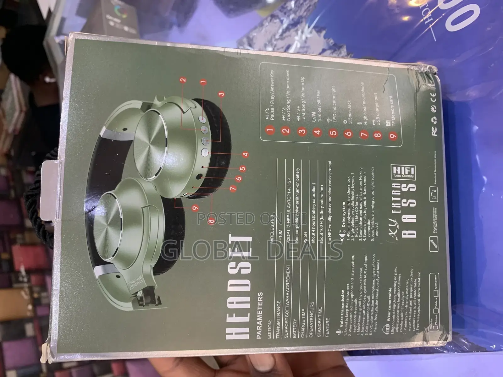 Original Headset. XY-800BT