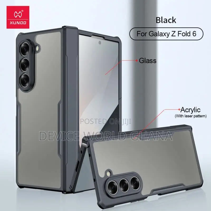 Xundd Transparent Protection Case for Samsung Z Fold 7 6 5 4 3