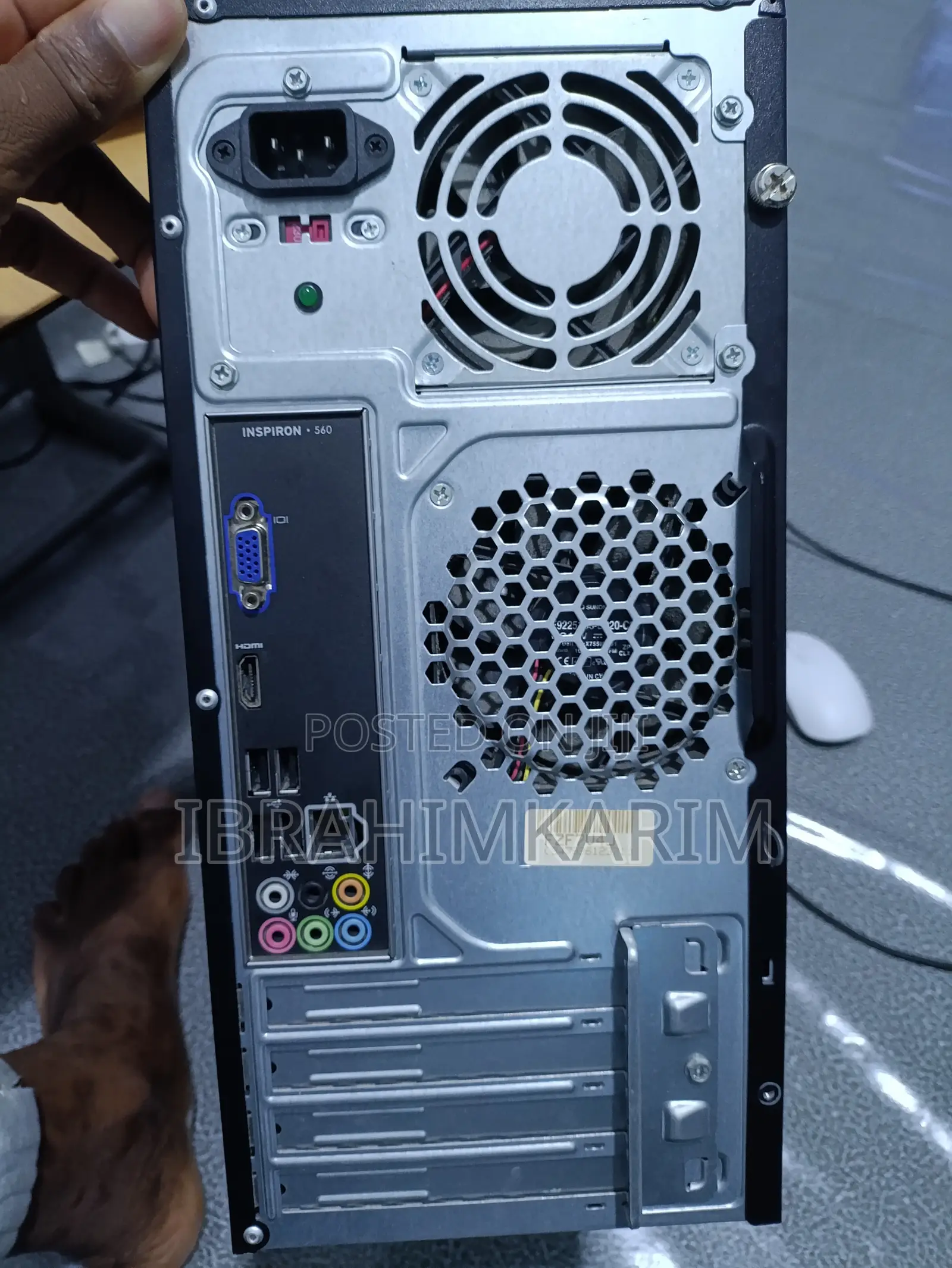 Desktop Computer Dell Inspiron 3000 4GB Intel Pentium HDD 500GB