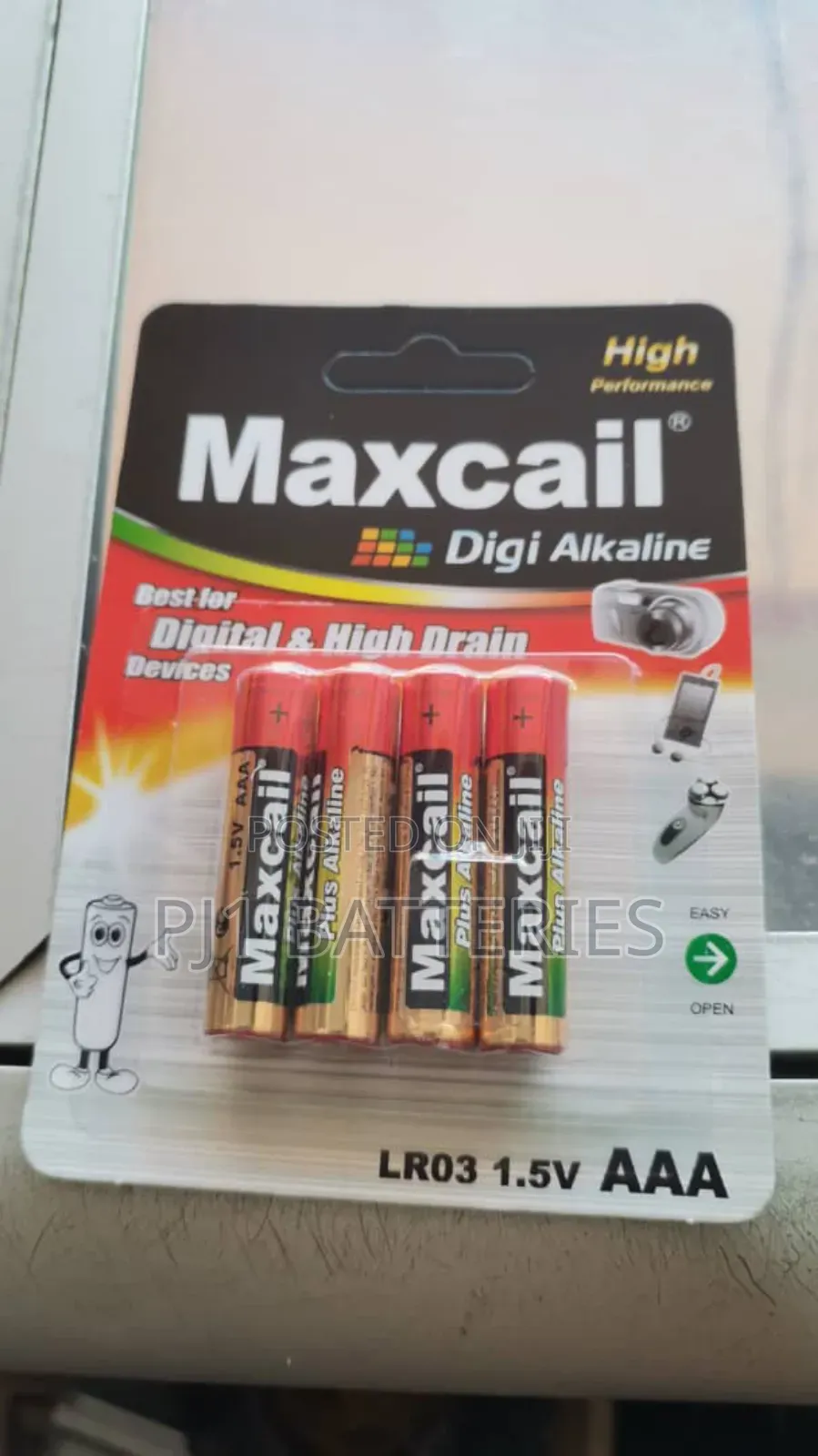 AA Maxcail Battery