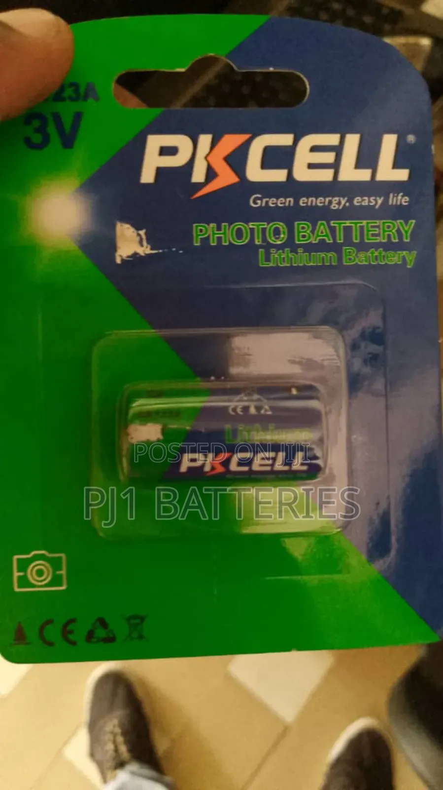 3v Cr123 a Battery