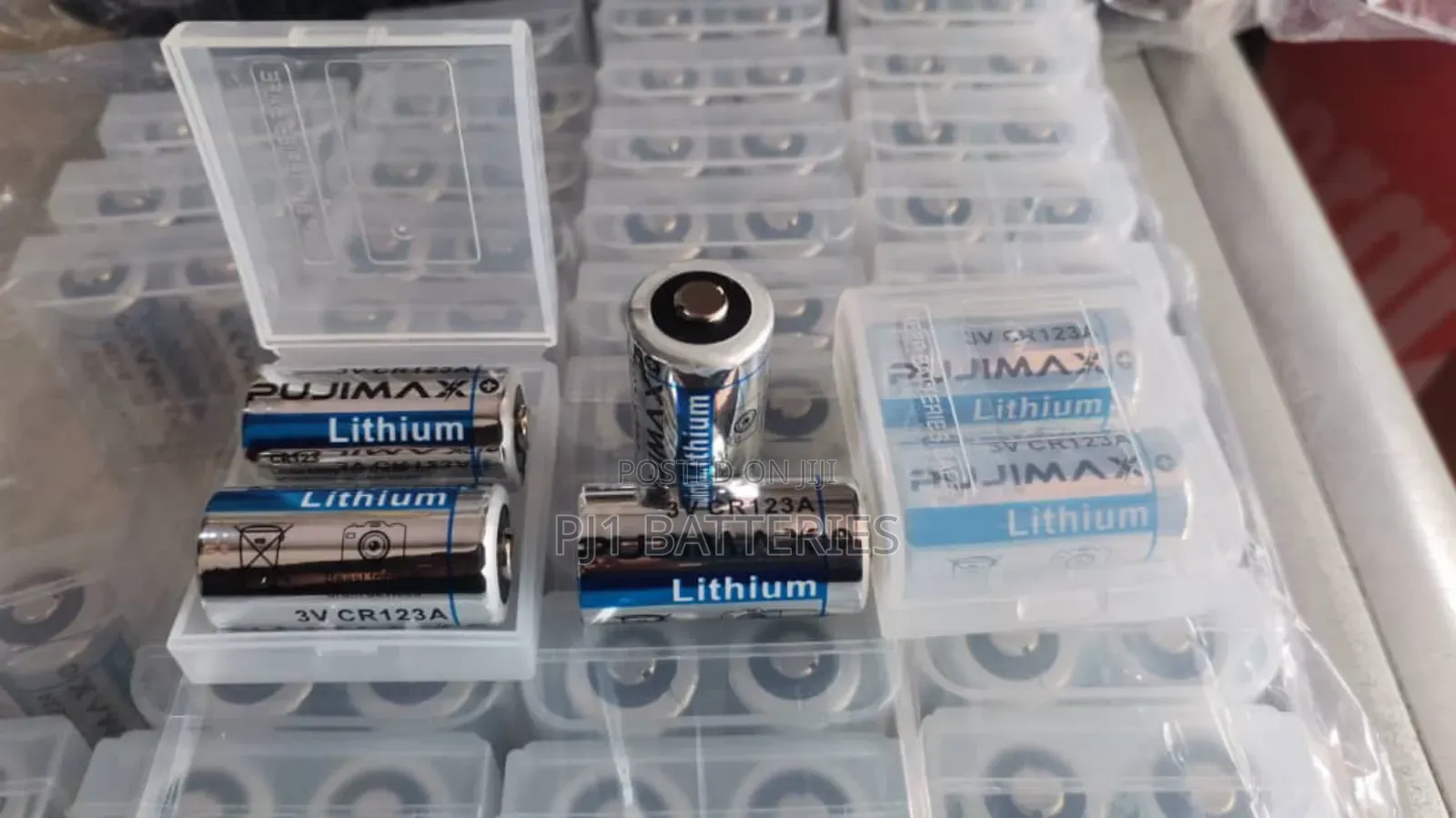 Cr123 a Pujimax Battery
