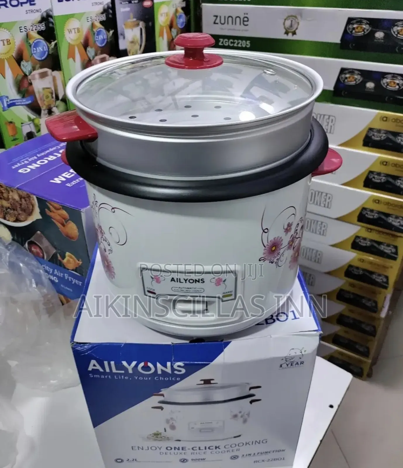 Ailyons 2.2L Rice Cooker