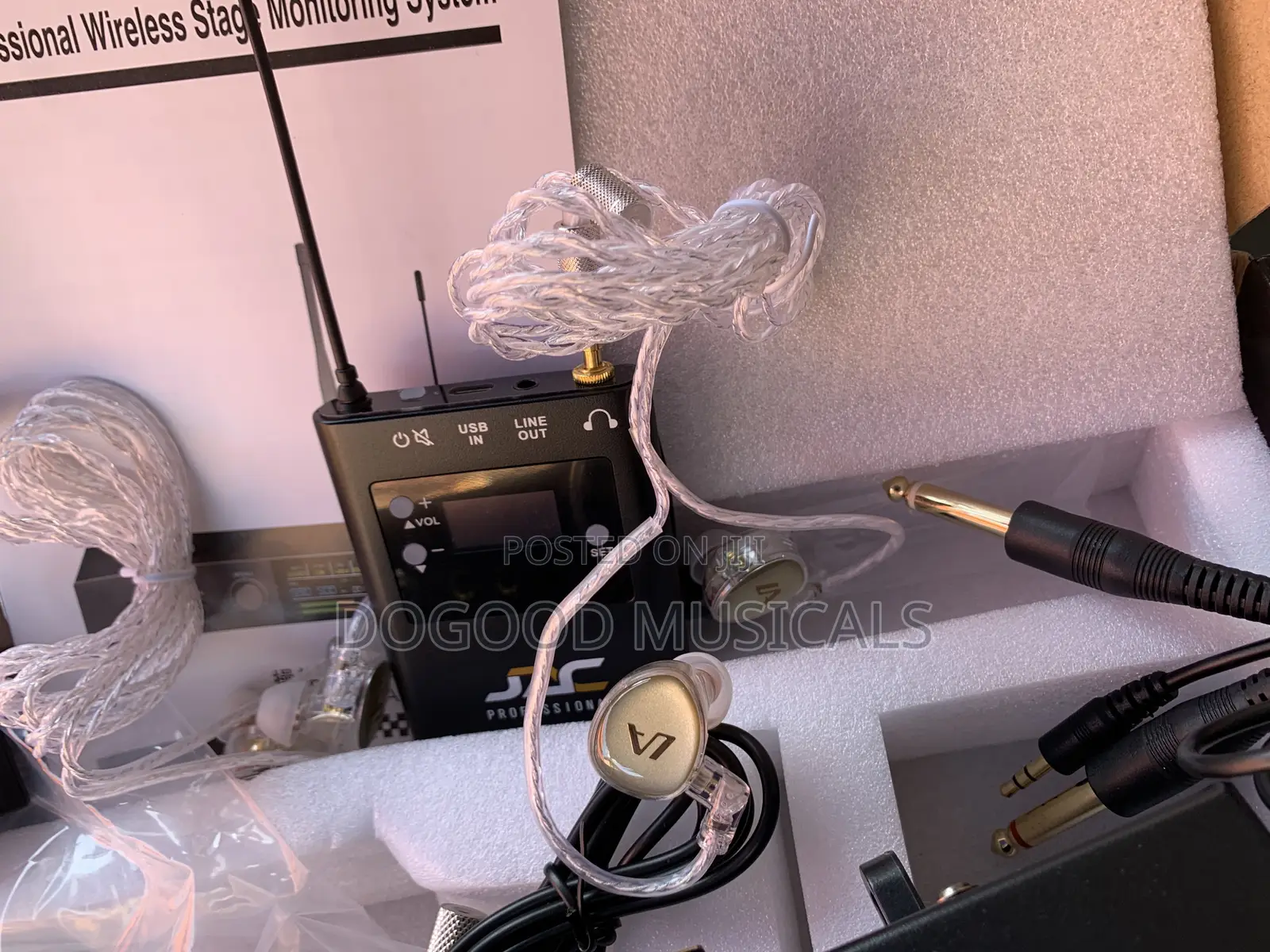 Jac Iem-1200 2-in-1 Wireless in-Ear Monitors System