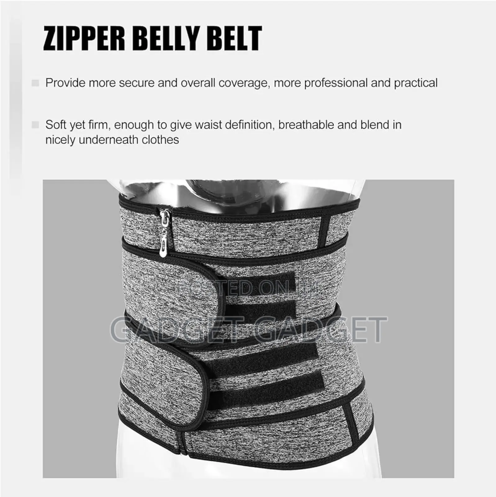 Double Belt Waist Trainer Free Delivery