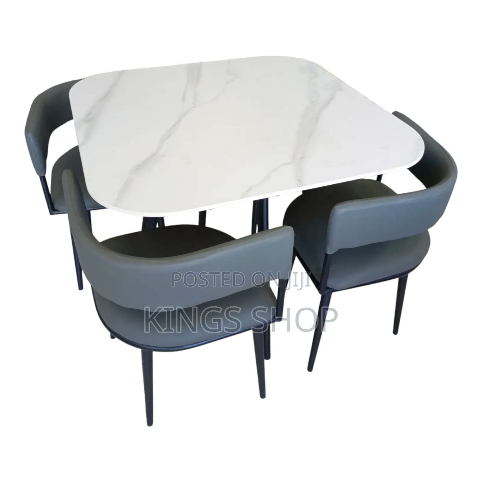 Marble Dining Set 4 Seater