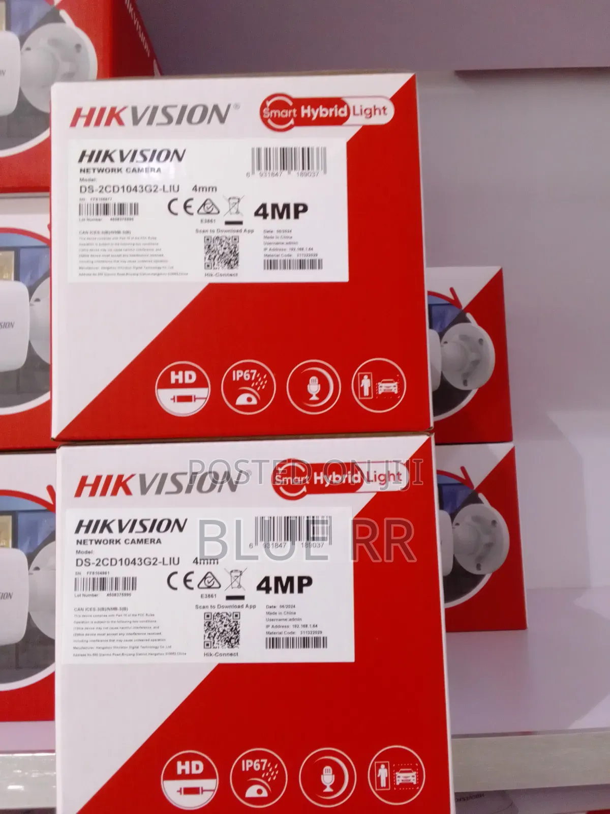 4mp Ip Hybrid Voice Camera Bullet Hikvision