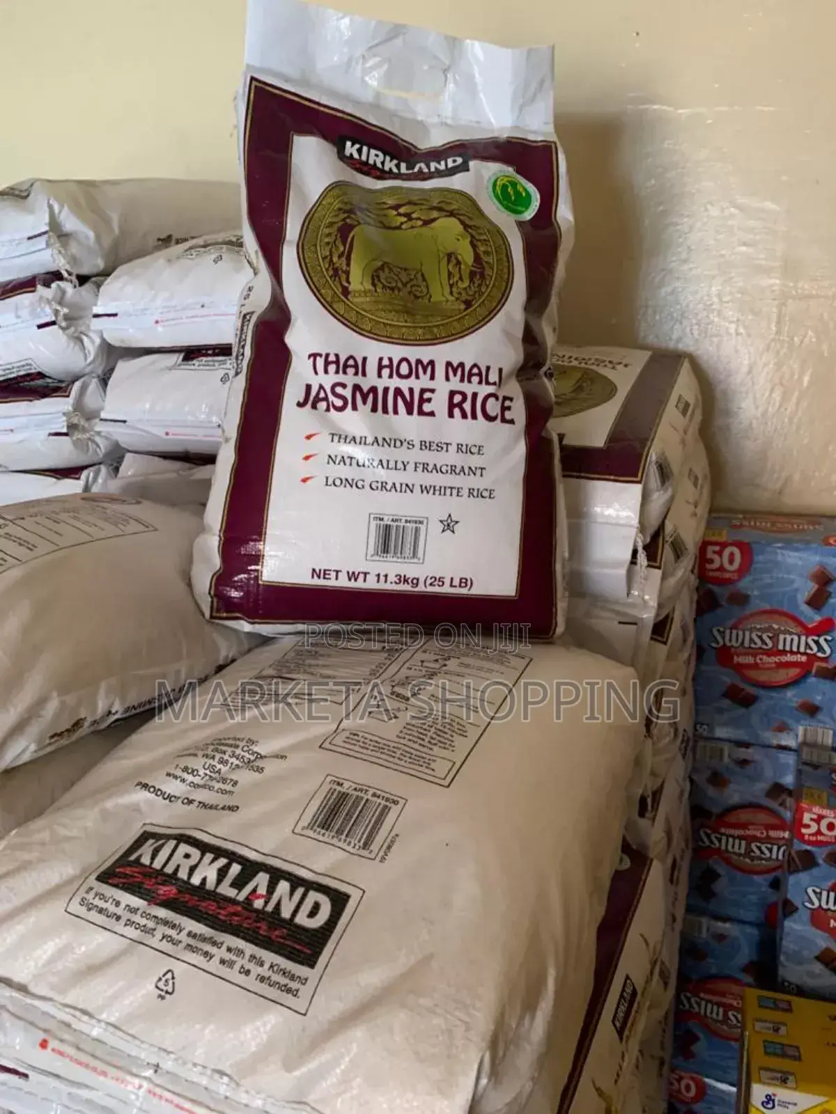 Kirkland Thai Hom Mali Jasmin Rice 25lb(11.3kg)