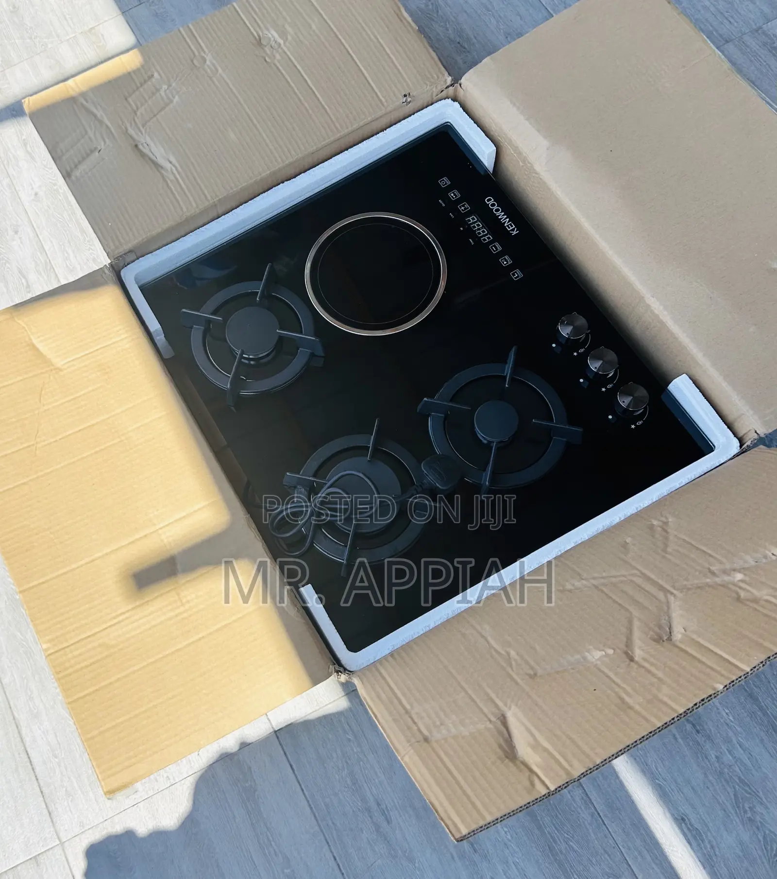 Shop Quality Kenwood 3 Gas 1 Electric Built-in Burner.