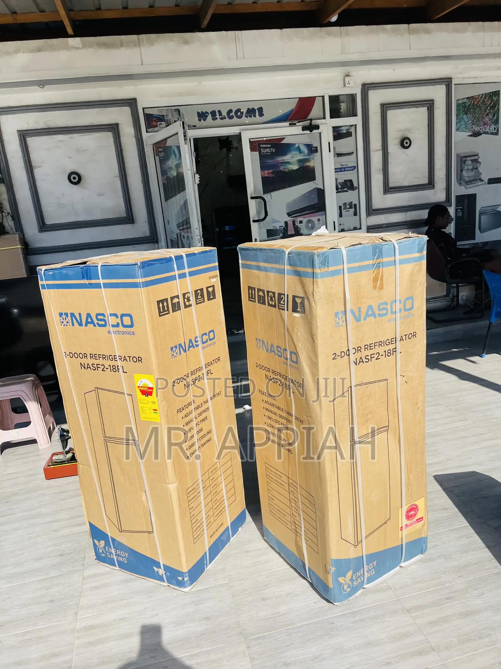 Shop Original Nasco 158L 2 Door Fridge(Nasf2-18fl)Silver