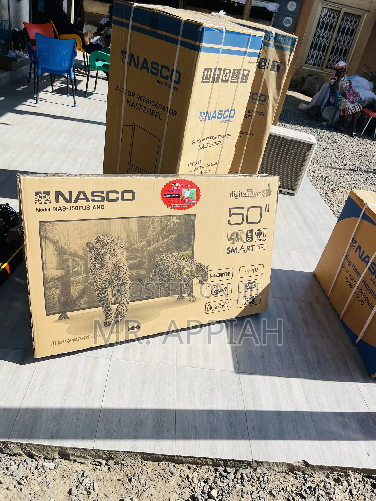 Order Quality Nasco 50 Inch Uhd Smart Television.