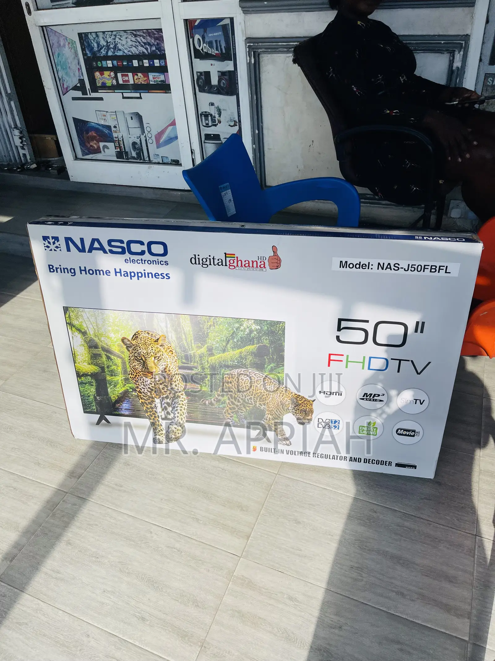 Classic and Durable Nasco 50” Full HD Electric Television.