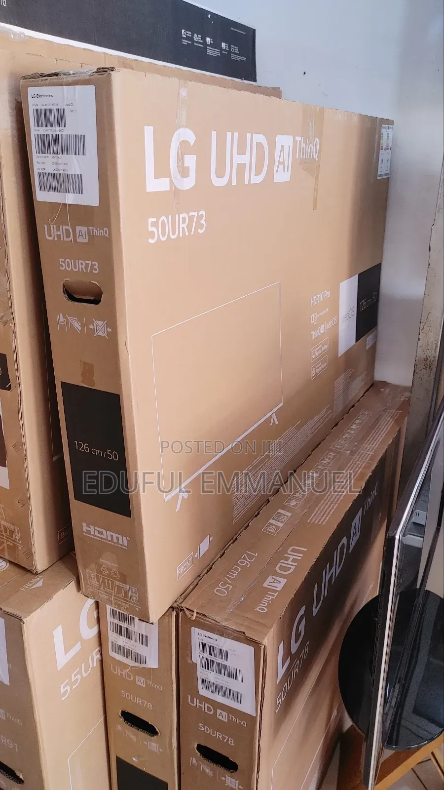 LG 50" UHD Smart Apple Airplay Netflix Youtube Bluetooth