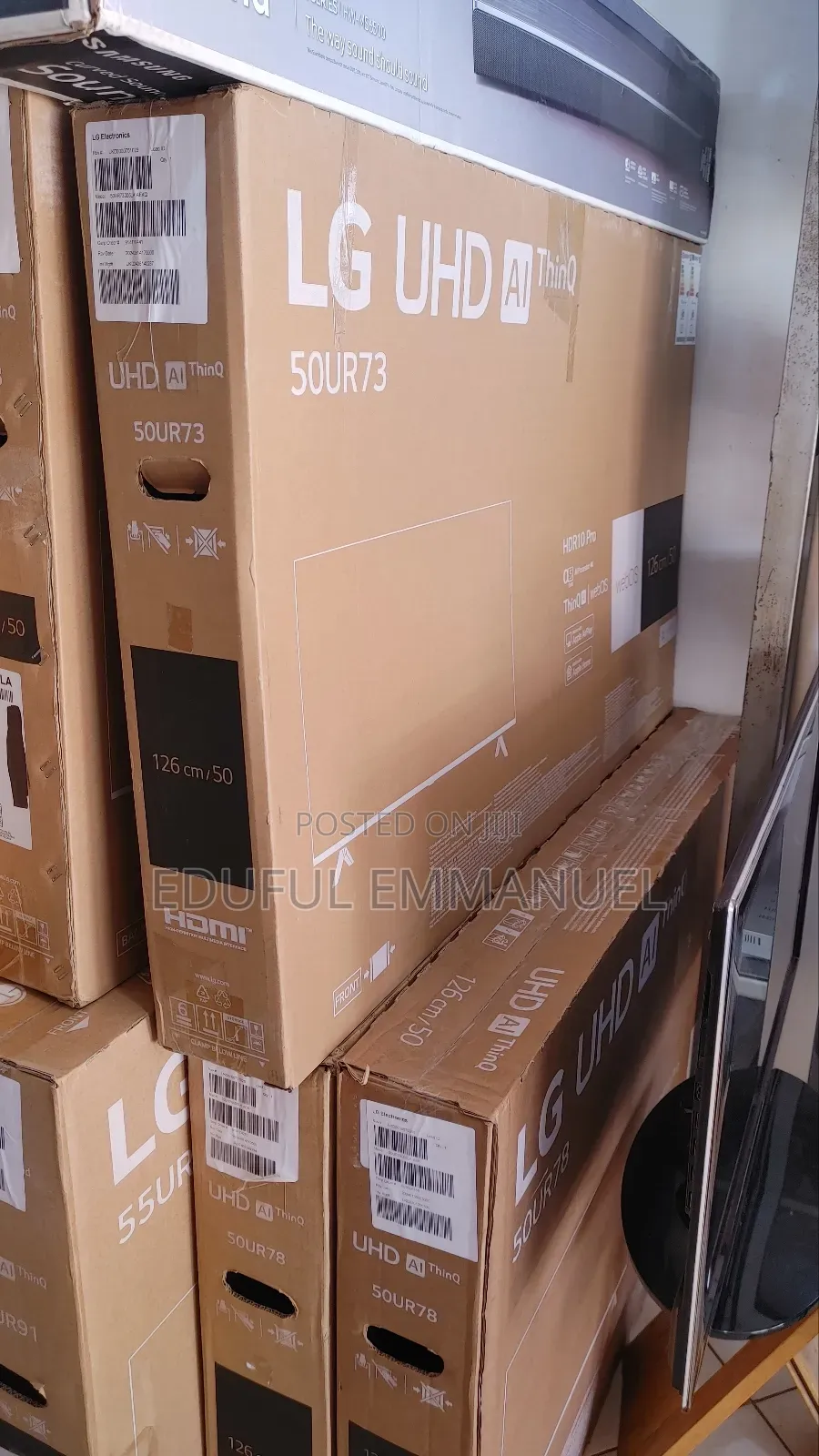 LG 50" UHD Smart Apple Airplay Netflix Youtube Bluetooth
