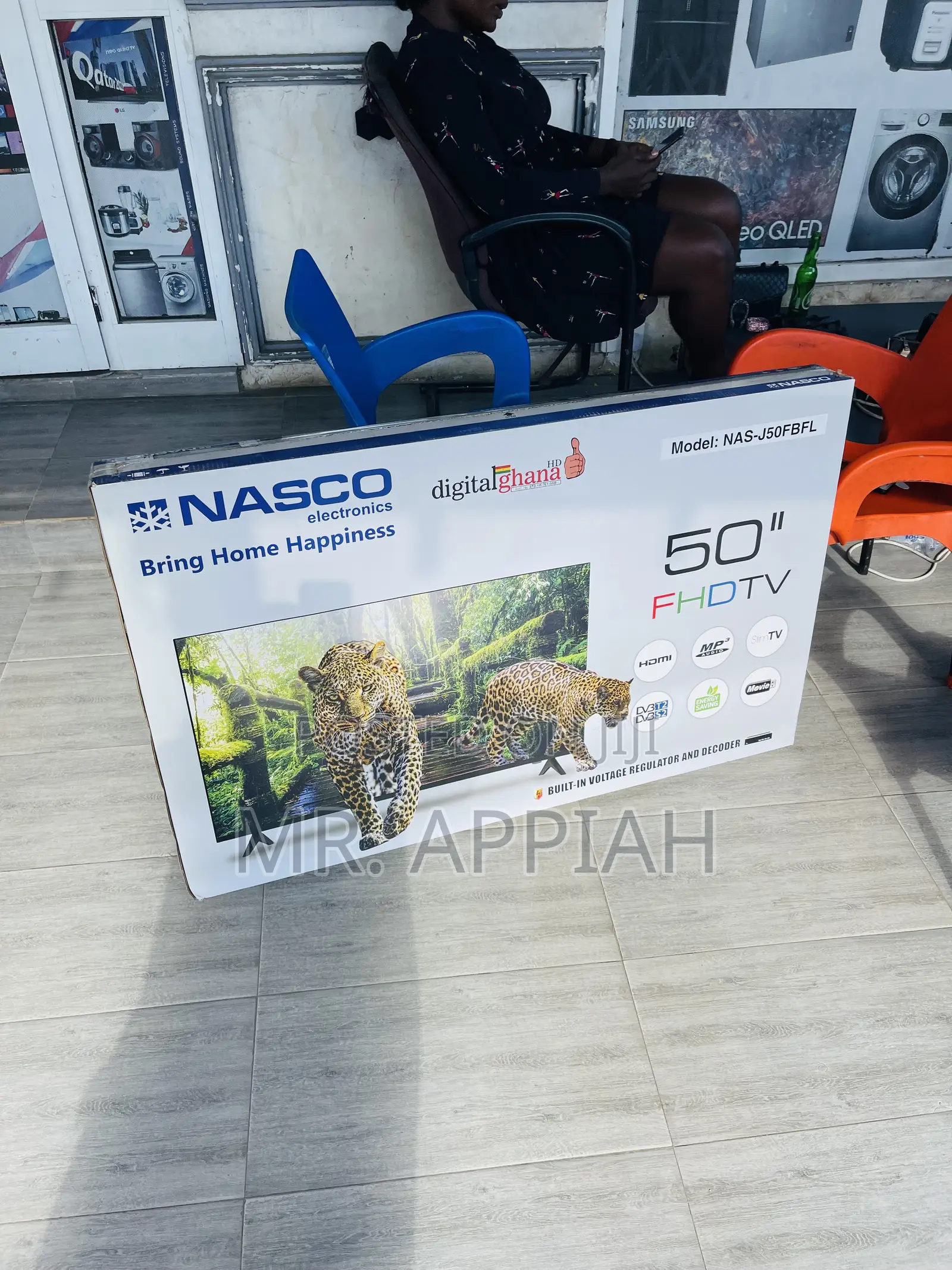 Full HD Satellite Nasco 50 Inch Led Television.