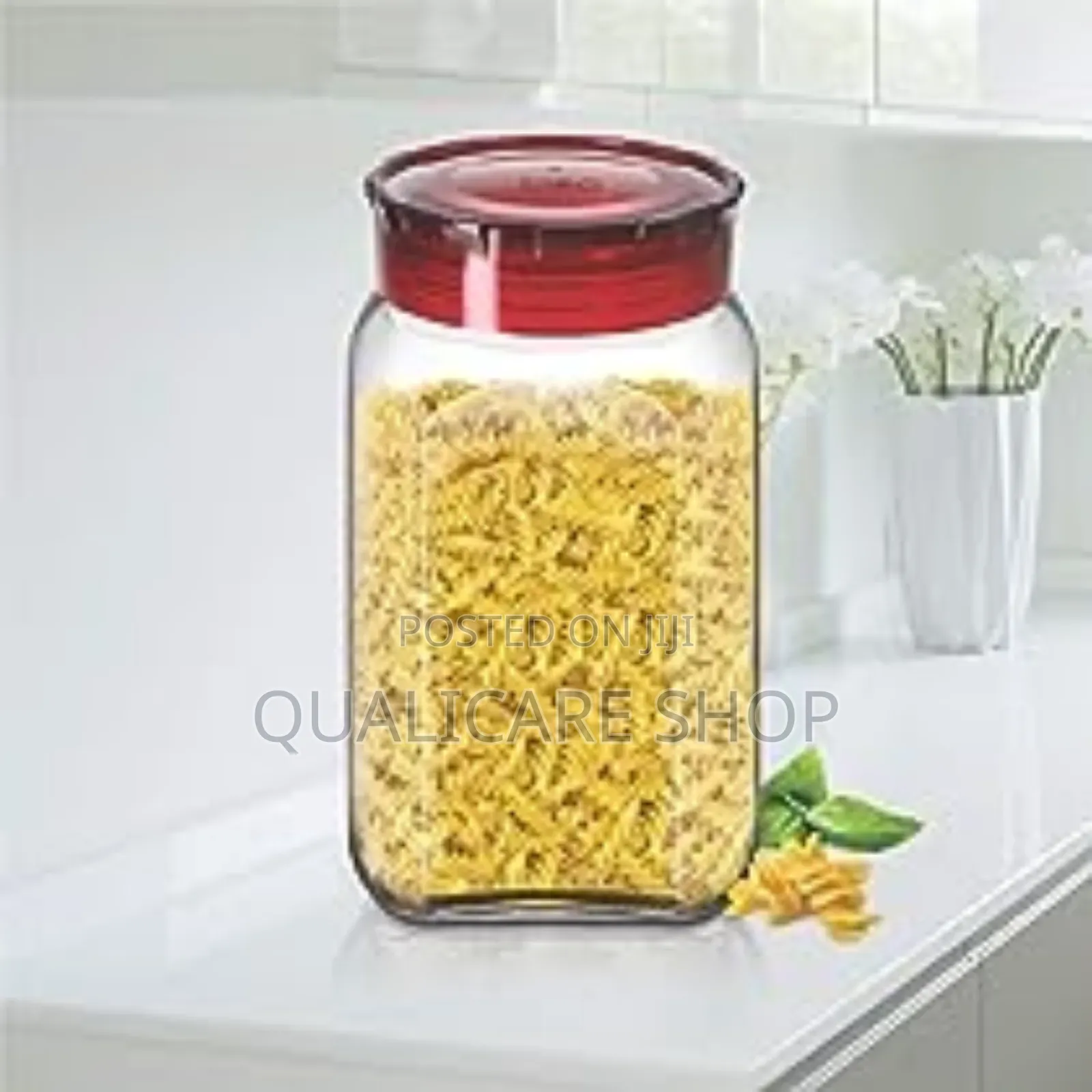 3pcs Royalford Airproof Glass Jars 2500ml X 2 1800ml