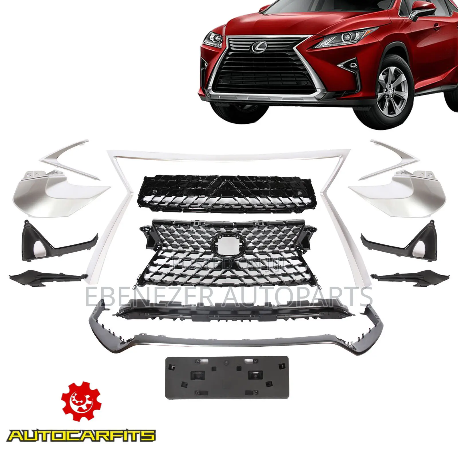 Lexus RX 350 2016,2017,2018 Front Bumper Complete