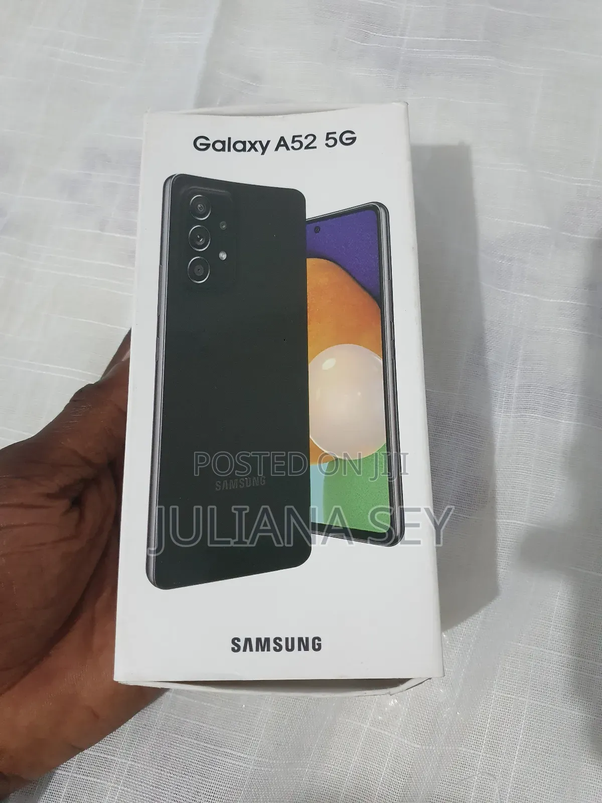New Samsung Galaxy A52 5G 128 GB White
