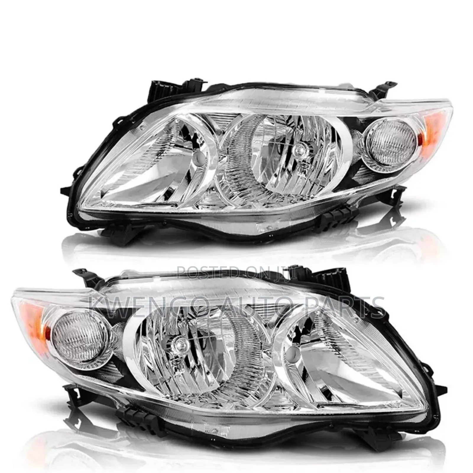 Toyota Corolla 2008 2009 Headlight Pair
