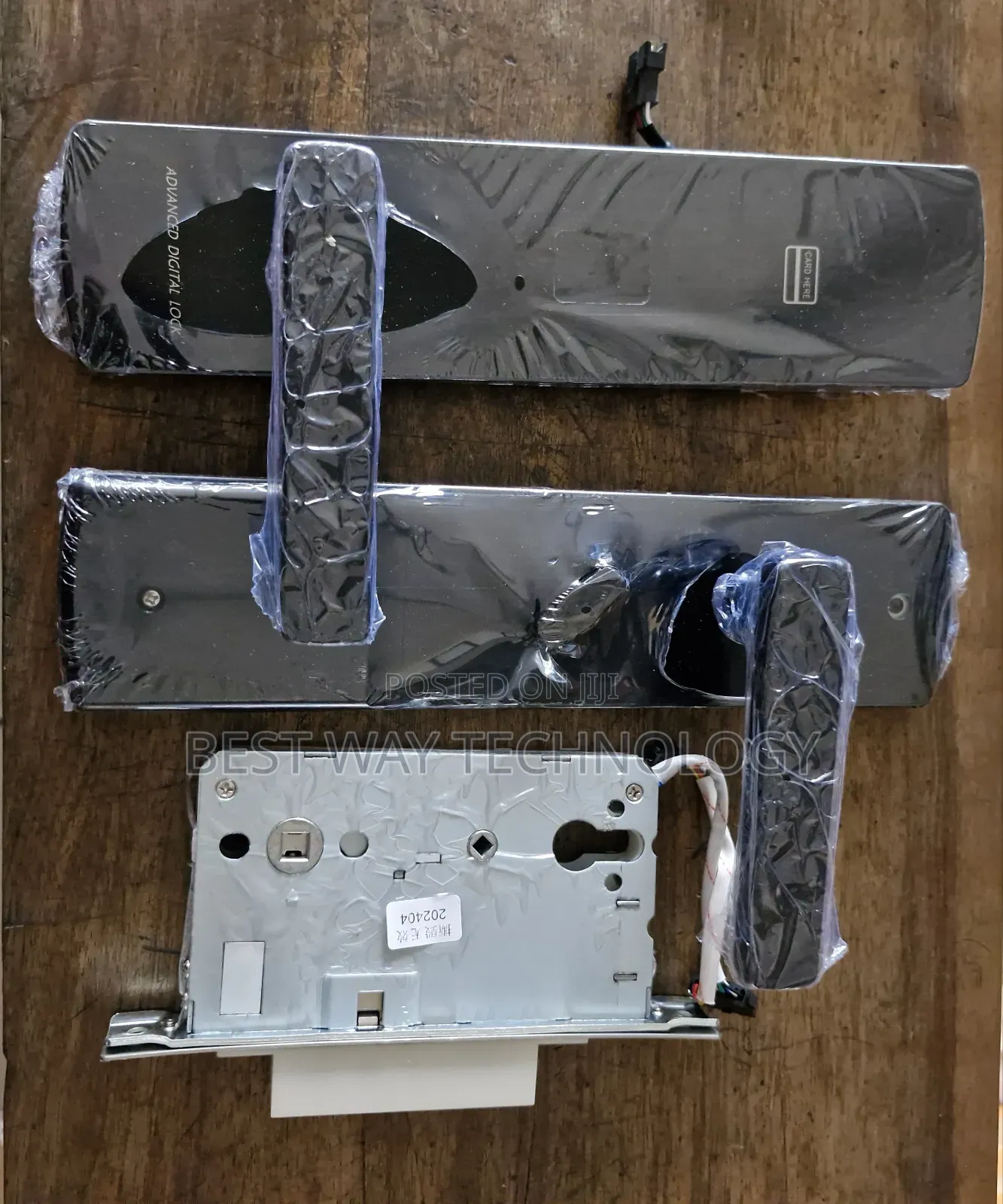 Hotel Door Lock Black