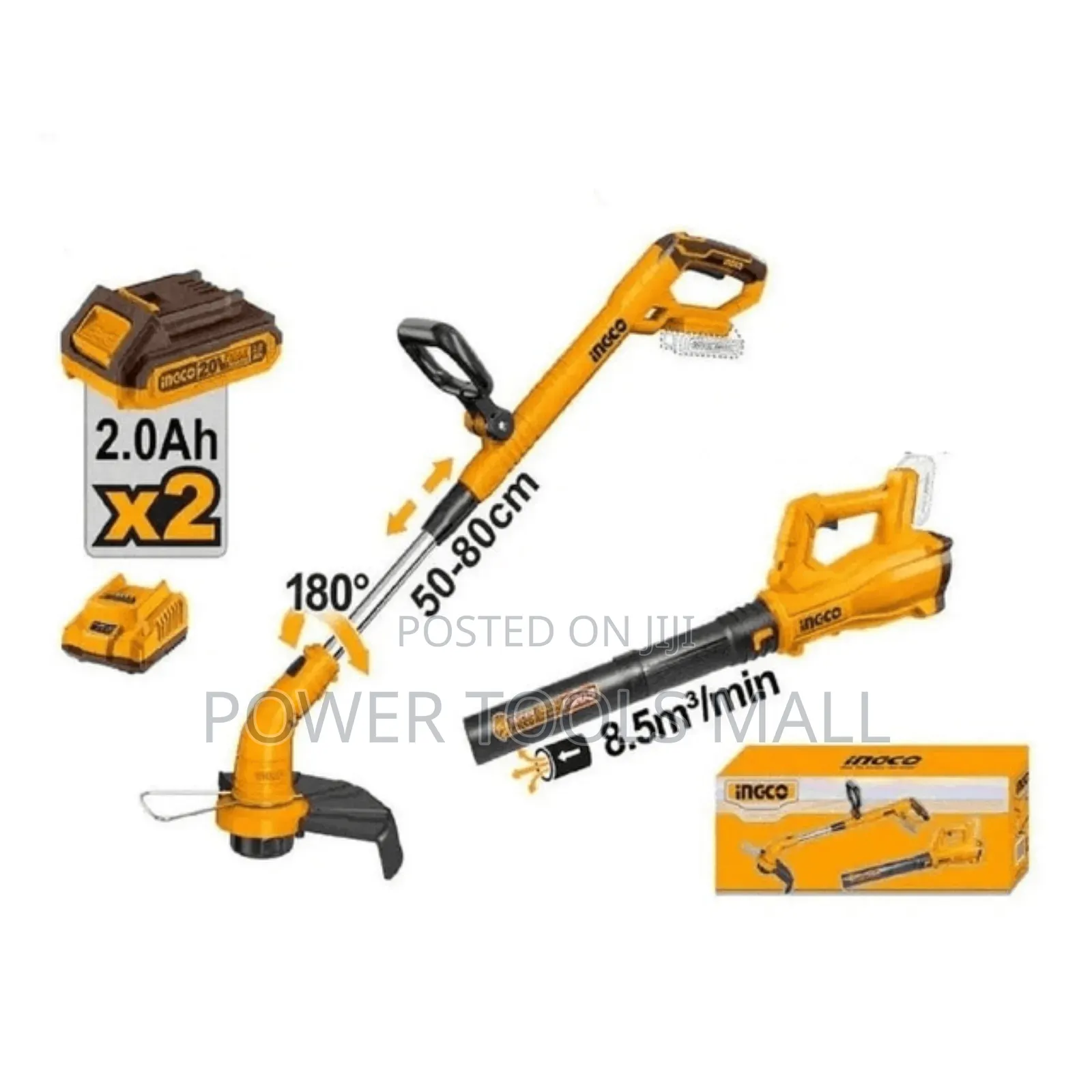 Cordless Blower+ Grass Trimmer 20v COSLI240203