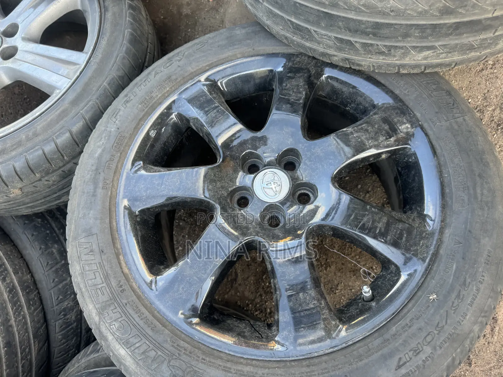 Toyota Available Rims in Sizes